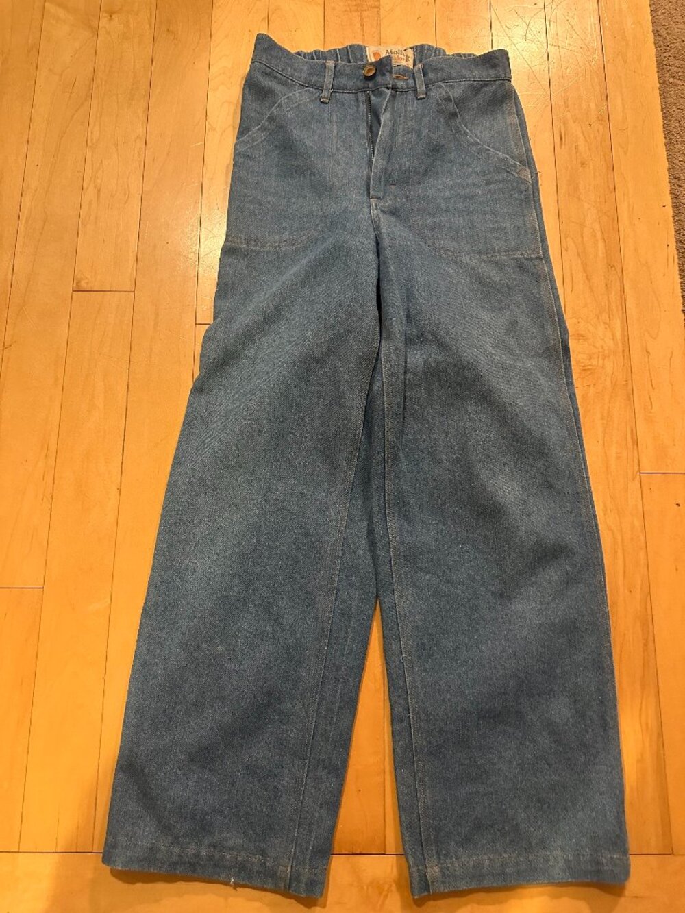 Mollusk Painter Pants, Women's Small, Indigo Denim